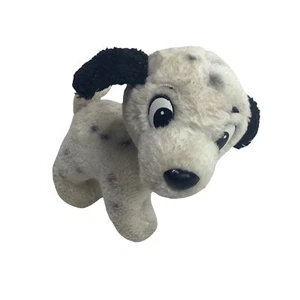 Walt Disney World Disneyland 101 Dalmations Plush 7" White Black Vintage - Picture 1 of 8