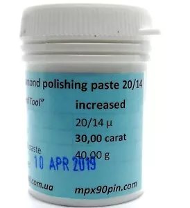Increased concentration Diamond polishing paste 20/14 micron. 40g - 30 carat - Picture 1 of 7