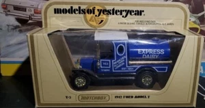 Matchbox Models of Yesteryear 1912 Ford Model T Express Dairy 1:35 Damaged Box - Picture 1 of 7