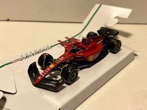 Ferrari F1-75 Sainz #55 F1 Formel 1 Bburago 1/43 1:43 Modell Modellauto 2022 - Picture 1 of 3