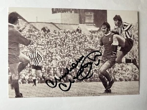 Autograph MALCOLM MacDONALD-Newcastle United FC-14 Caps ENGLAND-Arsenal-signed - Picture 1 of 2