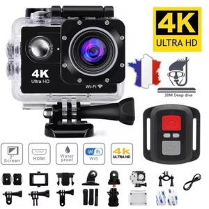 Caméra Action Ultra HD 4K Etanche Camescope Sport Extrême WiFi 2.0 - Photo 1/24
