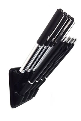 Wall Mounted Pen/Pencil Holder – Space-Saving Desk Storage Rack - 25+ Colours - Image 1 of 4