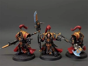 Allarus Custodians Adeptus Custodes Warhammer 40K Miniatures Presale Painted - Foto 1 di 6