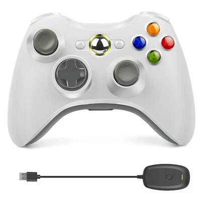 For Microsoft Xbox 360 WIN 7 8 10 11 Wireless Game Controller Gamepad Joystick - Image 1 of 4