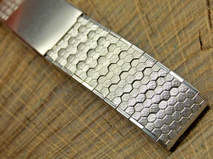 Vintage NOS Unused Watch Band Deployment Clasp Rolled Gold Plate 17.5mm Speidel - Picture 1 of 5