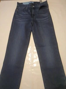 Women's W29 7 For All Mankind Roxanne Jean's Slim Dark Wash - Picture 1 of 8