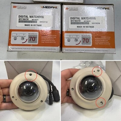 Two Model DWC.MV72i4V Surface Mount Dome IP Camera. 2.1 MP - Image 1 of 4