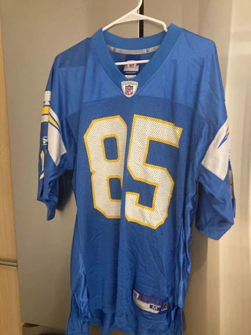 San Diego Los Angeles Chargers Antonio Gates blue  jersey adult Medium NEW Cover