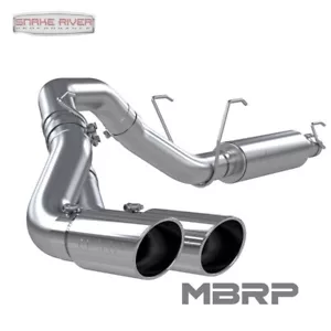 MBRP 4" DUAL SINGLE SIDE EXHAUST FOR 2014-2025 DODGE RAM 2500 3500 6.4L S5150409 - Picture 1 of 6