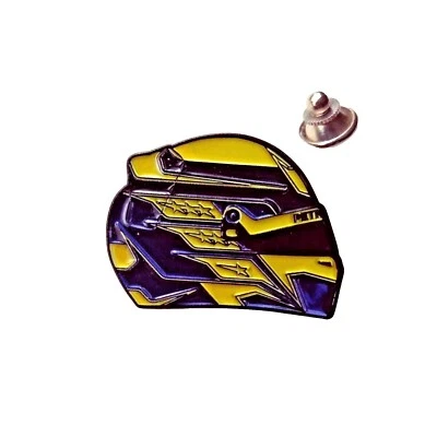 FABULOUS LEWIS HAMILTON FORMULA ONE F1 ENAMELED LAPEL PIN...BONUS SILVER BAG... - Image 1 of 2