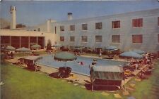 Winnemucca Nevada c1950 Postcard Sonoma Inn Motel Casino Swimming Pool