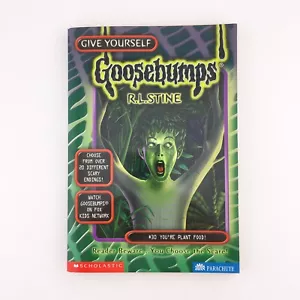 Give Yourself Goosebumps #30 You're Plant Food By R.L. Stine First Edition 1998 - Picture 1 of 6