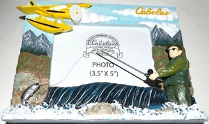 CABELA'S BILDERRAHMEN FOTOHALTER FISCHER & BUSCH FLUGZEUG OUTDOOR SZENE - Bild 1 von 8