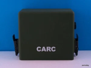 CAJA BATERÍA ALUMINIO CARC 10512-4800-02 PARA RADIO HARRIS NUEVA NUNCA USADA - Imagen 1 de 7