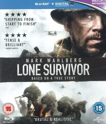 Lone Survivor (2013) Blu-ray, Mark Wahlberg, Taylor Kitsch, Emile Hirsch - Image 1 of 2