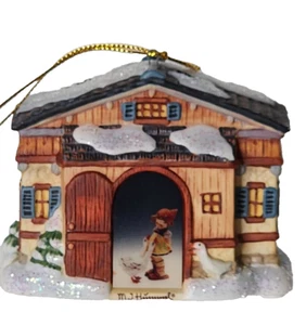M.J. Hummel Tending the Geese Ornament 2000 Holiday 3.5" - Bild 1 von 3