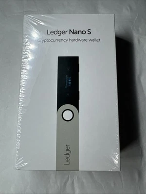 Nuevo libro mayor sellado de fábrica Nano S hardware billetera BTC ETC Bitcoin criptomoneda Foto 1 de 4