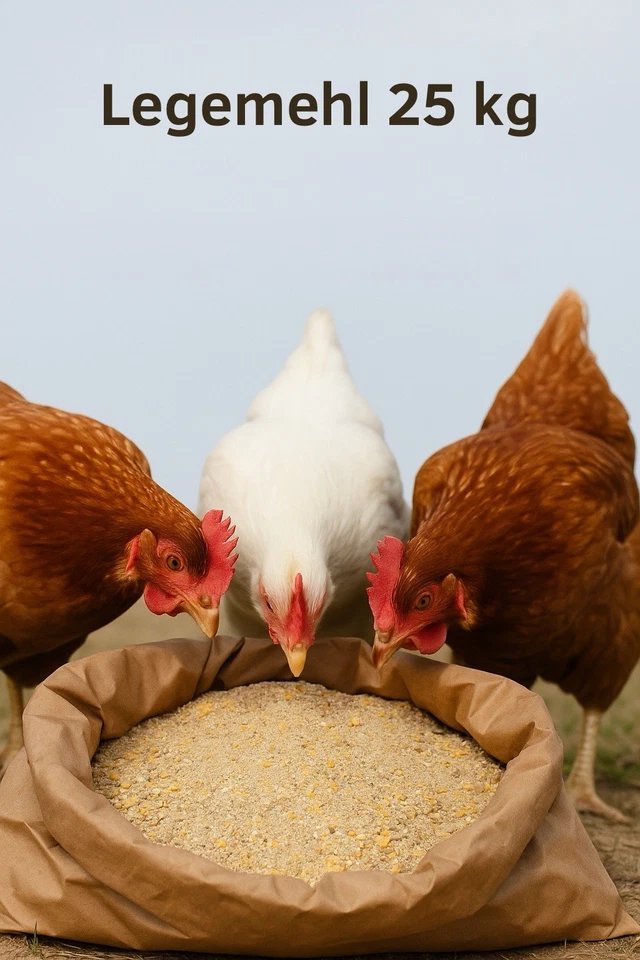Legemehl 25 kg Hühnerfutter Hennen Geflügelfutter - Bild 1 von 1