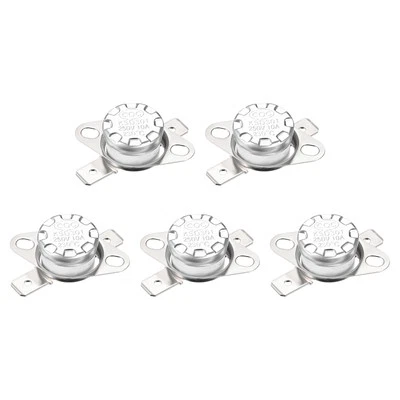 KSD301 Thermostat 230C NC Temperature Thermal Control Switch 5 Pcs - image 1 of 4