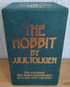 THE HOBBIT BY JRR TOLKIEN - BBC RADIO DRAMA ON 4 ONE-HOUR CASSETTES A5 - Picture 1 of 7