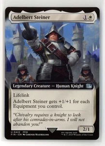 Arte extendido sin lámina MTG Adelbert Steiner #422 - Imagen 1 de 2