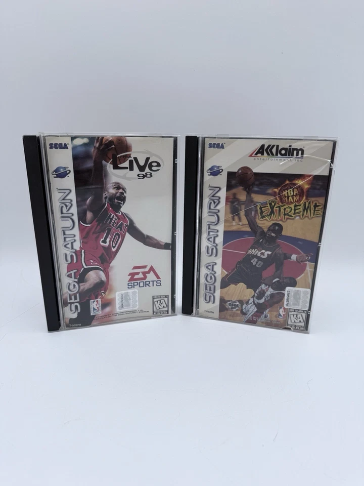NBA Jam Extreme & NBA Live 98 Sega Saturn Tested - Image 1 of 4