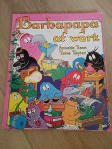 Barbapapa At Work Paperback Big Book RARE ENGLISH VERSION 1979 Scholastic - Picture 1 of 4