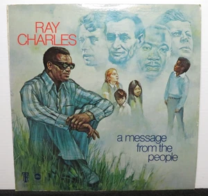 RAY CHARLES A MESSAGE FROM THE PEOPLE (VG) ABCX-755 LP VINYL RECORD - Picture 1 of 5