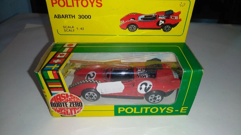 abarth 3000  POLITOYS EXPORT - e594- SCALA 1:43 - Immagine 1 di 4