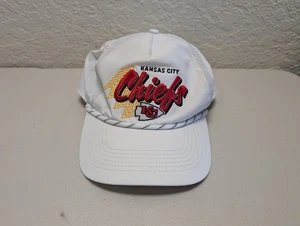 Kansas City Chiefs '47 Marca Cuerda Ajustable Talla Única Snapback Gorra MUESTRA - Imagen 1 de 5
