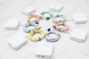 Random Color || Apple iMac 24" M4 M3 M1 Power Adapter W/ Ethernet & Wall Plug - Picture 1 of 5