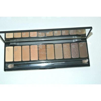 Paleta de ojos Clio Pro capas #1 originalidad marrón 10 sombras de ojos cepillo nuevo en Foto 1 de 4