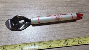 Vintage Mimi & Marcia Hairdresser Reading PA? Advertising Bottle Opener - Picture 1 of 3
