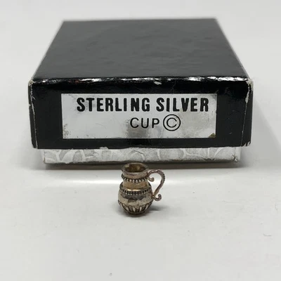 Miniatura Plata Esterlina Pete Acquisto Taza Casa de Muñecas Artesano John Coney 1690 Foto 1 de 4