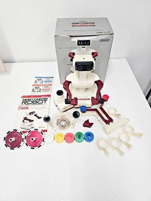 Nintendo Famicom Robot Gyro & Block Set JUNK Untested - Image 1 of 4