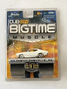 Jada Toys Dub City Bigtime Muscle 1/64 Diecast '69 Chevy Chevelle SS 032  White - Picture 1 of 12