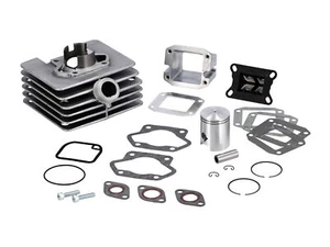 Set: Schmitt GST-60 Zylinder, Membranumbau + Kolben, 60ccm - für Simson S51, KR5 - Bild 1 von 10