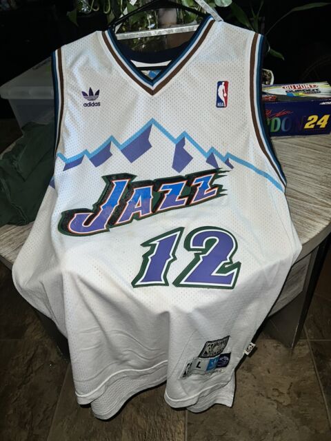 90s Hardwood Classic Swingman Jersey - John Stockton - White - HWC 90s