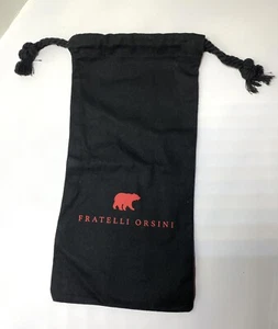 Fratelli Orsini Black Bag for Gloves Which Can Be Used For Other Purposes EUC - Picture 1 of 3