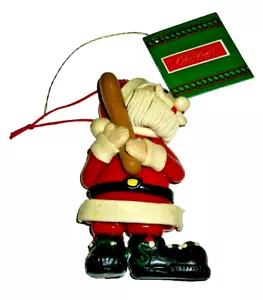 ORNAMENTO SANTA HOUSE OF LLOYD IN TUTTO IL MONDO BASEBALL VINTAGE - 4""X2" - Foto 1 di 8