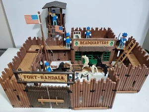 Playmobil 3419 Antiguo Fuerte Fort Randall Western Oeste Fortaleza Nordista Yank - Imagen 1 de 7