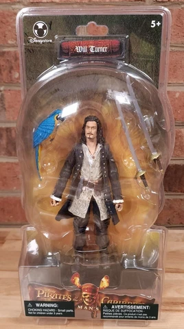 Pirates of the Caribbean Dead Mans Chest Will Turner Action Figure NIP Cover