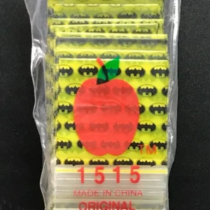 200 BOLSAS PEQUEÑAS 1515 MINI BATMAN BAGGIES 1.5" X 1.5" - Imagen 1 de 1