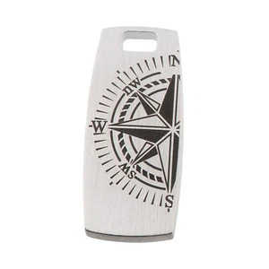 Serious Design Pendant AN600 Compass made of Stainless Steel Matte Coated - Picture 1 of 3