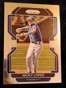 2022 Panini Prizm Baseball Base Prizm - #129 Nicky Lopez - Picture 1 of 2