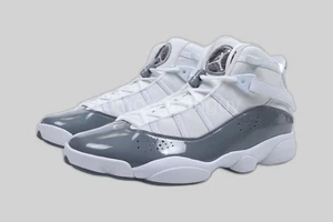Nike Men's Jordan 6 Rings White/Cool Grey/White 322992-121 Sz 11 - Picture 1 of 7