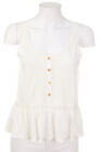 PIGALLE Top Lace Insert S white