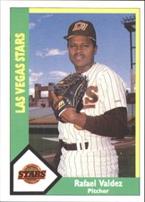 1990 Las Vegas Stars CMC #20 Rafael Valdez