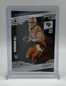 Panini Prestige 2021 novato Trevor Lawrence base de radiocontrol #201 - Jacksonville Jaguars - Imagen 1 de 6